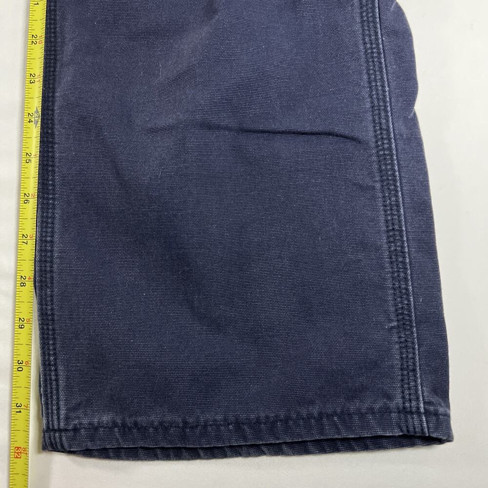 Carhartt FR Pants Mens 30x32 Work Pants Original Fit Cargo 2112 Cat 2 Blue - Picture 9 of 10